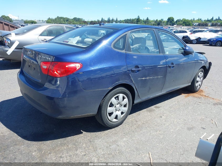 2009 Hyundai Elantra VIN KMHDU46D69U634101 IAAI salvage auction — FRONT END, Salvage (Oregon), sold $375 on 2026-07-15 (photo 4)