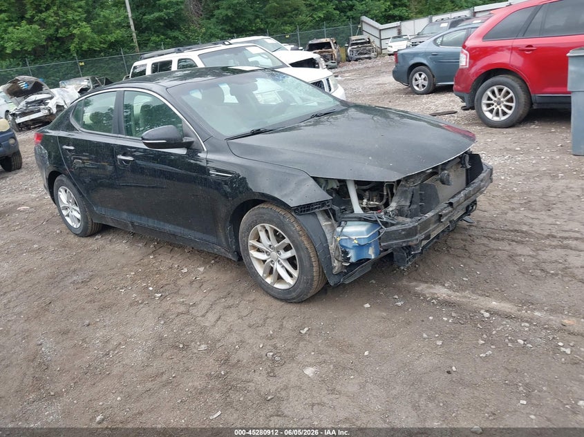 2013 Kia Optima VIN 5XXGM4A73DG245935 IAAI salvage auction — FRONT END, Salvage (Iowa), sold $25 on 2026-07-27 (photo 1)