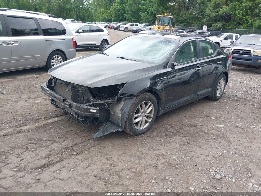 2013 Kia Optima VIN 5XXGM4A73DG245935 IAAI salvage auction — FRONT END, Salvage (Iowa), sold $25 on 2026-07-27 (photo 2)
