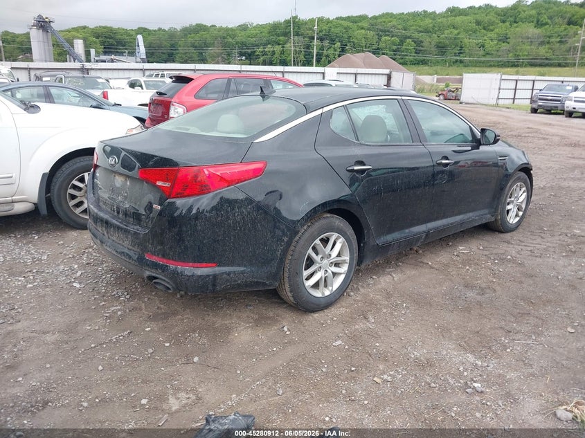 2013 Kia Optima VIN 5XXGM4A73DG245935 IAAI salvage auction — FRONT END, Salvage (Iowa), sold $25 on 2026-07-27 (photo 4)