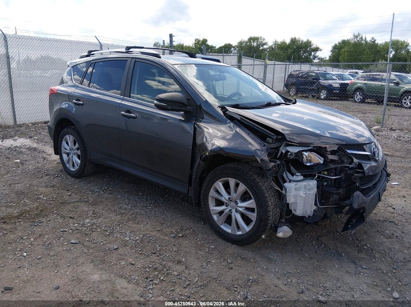 2013 Toyota Rav 4 VIN JTMDFREV4DD007167 IAAI salvage auction — RIGHT FRONT, Salvage Title, sold $3,800 on 2026-07-15 (photo 1)