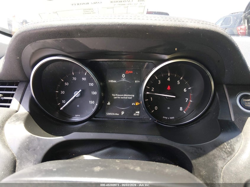 2018 Land rover Range rover evoque VIN SALVP2RX8JH297673 IAAI salvage auction — FRONT END, Salvage Title, sold $3,100 on 2026-07-14 (photo 7)