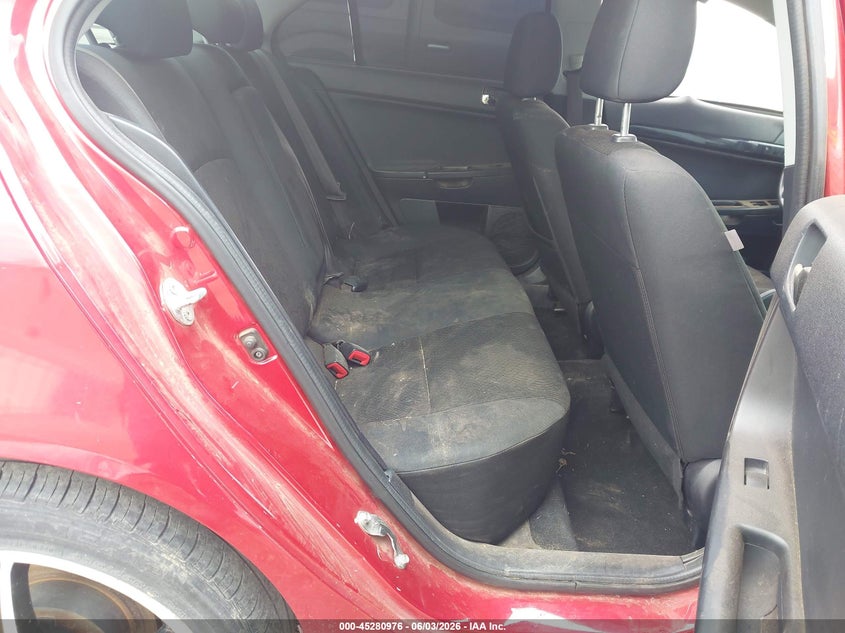 2016 Mitsubishi Lancer VIN JA32U2FU7GU006611 IAAI salvage auction — RIGHT FRONT, Salvage (Texas), sold $400 on 2026-07-13 (photo 8)