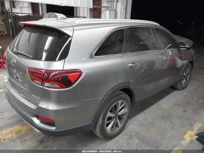 2019 Kia Sorento VIN 5XYPH4A54KG432807 IAAI salvage auction — FRONT END, Salvage Title, sold $3,400 on 2026-07-28 (photo 4)