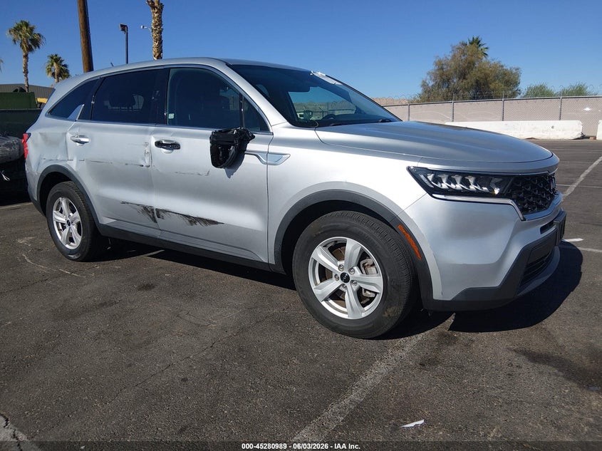 2022 Kia Sorento VIN 5XYRG4LC6NG118748 — IAAI salvage auction photo