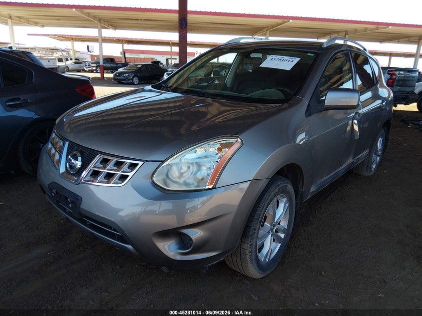 2013 Nissan Rogue VIN JN8AS5MV9DW129167 IAAI salvage auction — LEFT SIDE, Salvage Title, sold $1,225 on 2026-07-21 (photo 2)