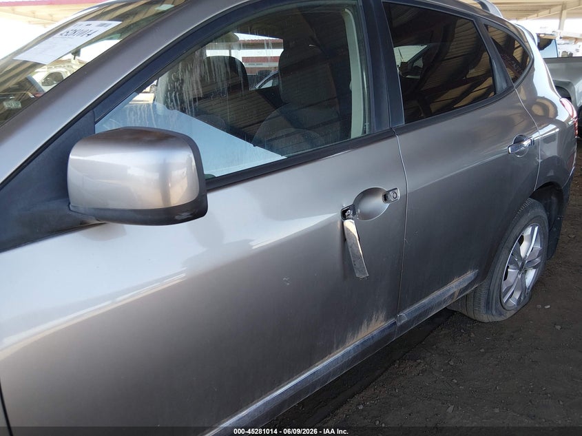 2013 Nissan Rogue VIN JN8AS5MV9DW129167 IAAI salvage auction — LEFT SIDE, Salvage Title, sold $1,225 on 2026-07-21 (photo 6)