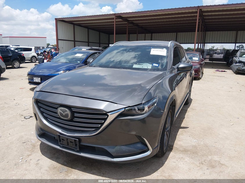 2016 Mazda Cx-9 VIN JM3TCBEY4G0101784 IAAI salvage auction — REAR END, Salvage Title, sold $4,700 on 2026-07-07 (photo 2)
