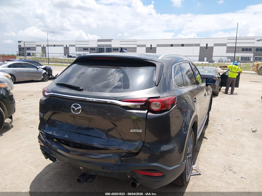 2016 Mazda Cx-9 VIN JM3TCBEY4G0101784 IAAI salvage auction — REAR END, Salvage Title, sold $4,700 on 2026-07-07 (photo 4)