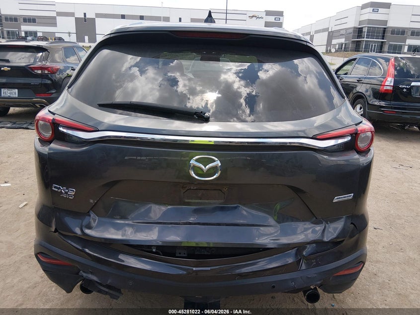 2016 Mazda Cx-9 VIN JM3TCBEY4G0101784 IAAI salvage auction — REAR END, Salvage Title, sold $4,700 on 2026-07-07 (photo 6)