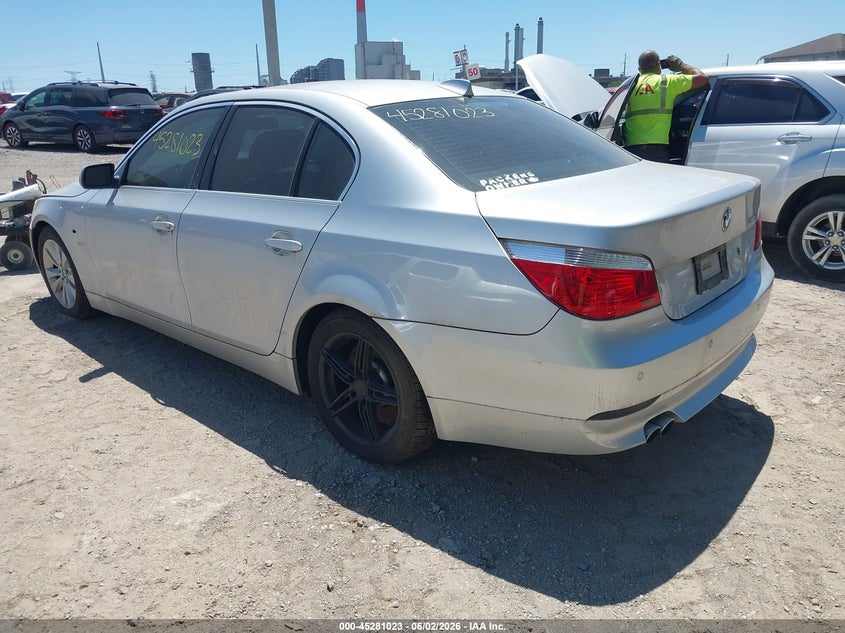 2004 BMW 5er VIN WBANB33534B113795 IAAI salvage auction — NORMAL WEAR, Clear (Indiana), sold $500 on 2026-07-15 (photo 3)