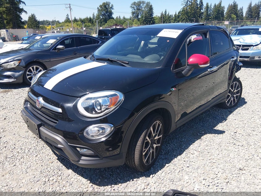2016 Fiat VIN ZSBCSYET7GP476537 IAAI salvage auction — LEFT REAR, Salvage Title, sold $200 on 2026-08-12 (photo 2)