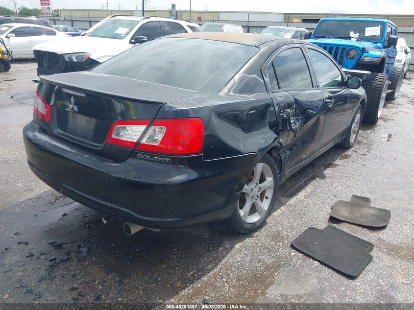 2009 Mitsubishi Galant VIN 4A3AB36F19E012358 IAAI salvage auction — RIGHT SIDE, Salvage (Texas), sold $325 on 2026-07-08 (photo 4)