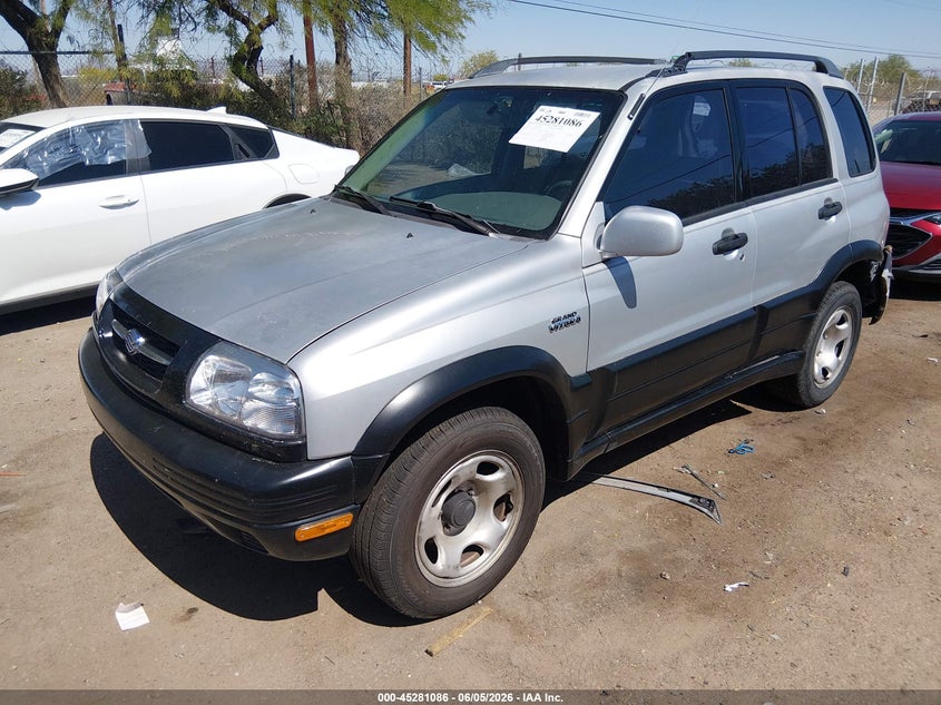 1999 Suzuki Grand vitara VIN JS3TD62V8X4113079 IAAI salvage auction — REAR END, Salvage (Arizona), sold $350 on 2026-07-16 (photo 2)