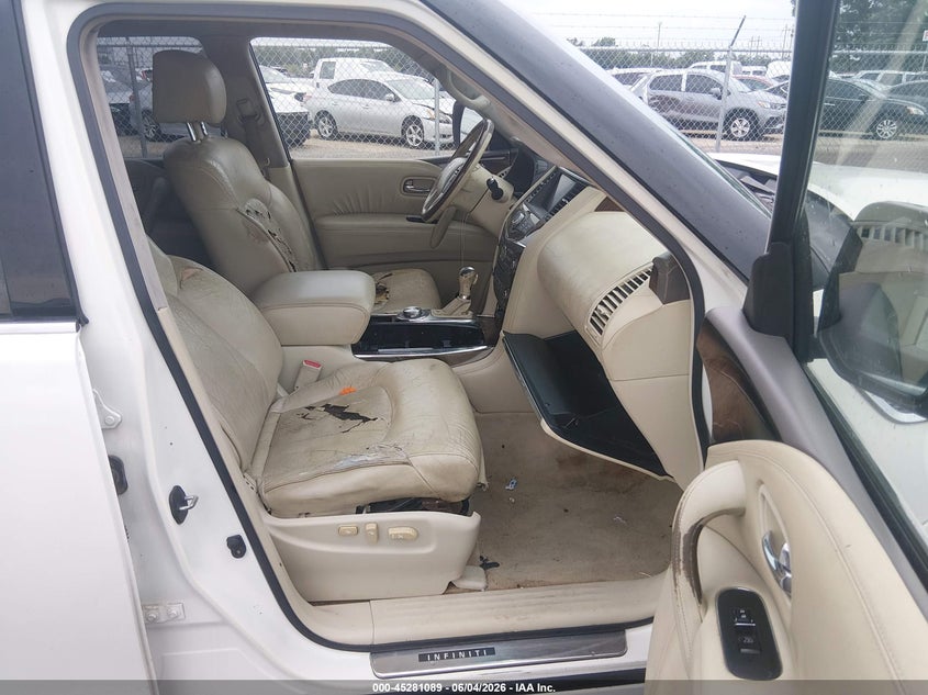 2011 Infiniti Qx56 VIN JN8AZ2NE4B9000886 IAAI salvage auction — NORMAL WEAR, Clear (Louisiana), sold $1,050 on 2026-07-29 (photo 5)