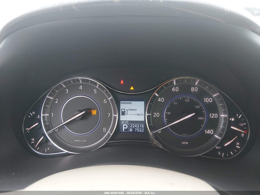 2011 Infiniti Qx56 VIN JN8AZ2NE4B9000886 IAAI salvage auction — NORMAL WEAR, Clear (Louisiana), sold $1,050 on 2026-07-29 (photo 7)
