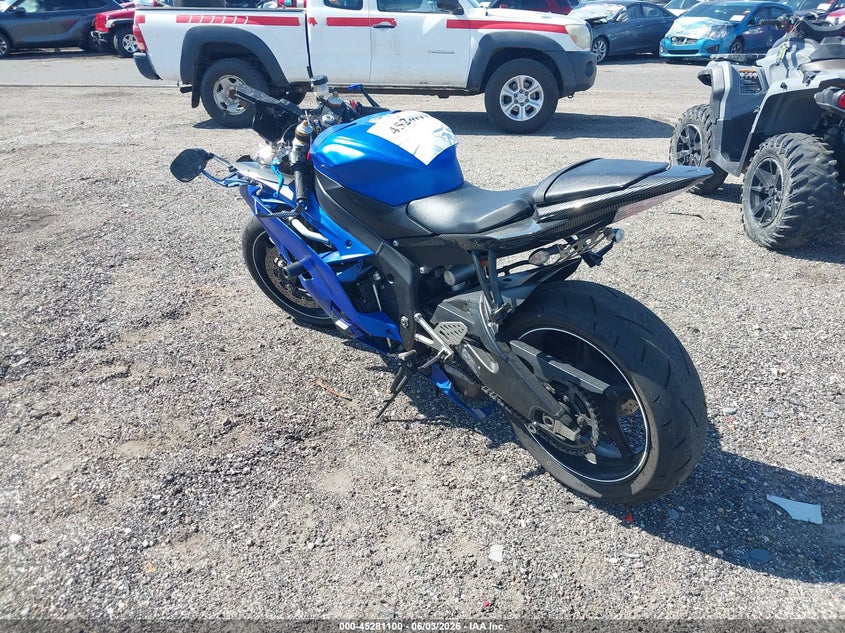 2011 Yamaha Yzf VIN JYARJ16E7BA022518 IAAI salvage auction — FRONT END, Salvage (Utah), sold $2,350 on 2026-08-25 (photo 3)