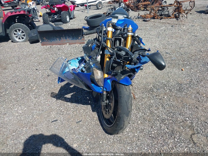 2011 Yamaha Yzf VIN JYARJ16E7BA022518 IAAI salvage auction — FRONT END, Salvage (Utah), sold $2,350 on 2026-08-25 (photo 5)