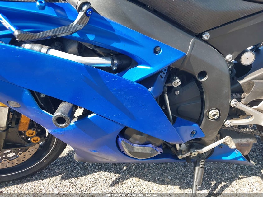2011 Yamaha Yzf VIN JYARJ16E7BA022518 IAAI salvage auction — FRONT END, Salvage (Utah), sold $2,350 on 2026-08-25 (photo 9)