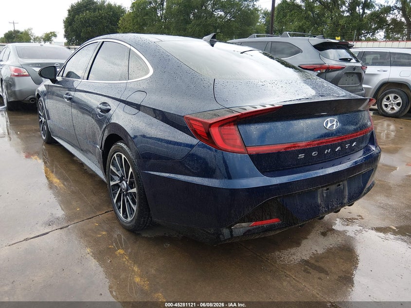 2020 Hyundai Sonata VIN 5NPEJ4J23LH042731 IAAI salvage auction — FRONT END, Original (Texas), sold $5,600 on 2026-07-21 (photo 3)