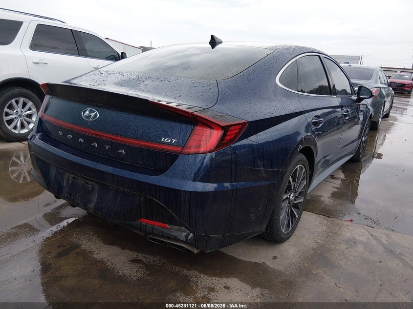 2020 Hyundai Sonata VIN 5NPEJ4J23LH042731 IAAI salvage auction — FRONT END, Original (Texas), sold $5,600 on 2026-07-21 (photo 4)
