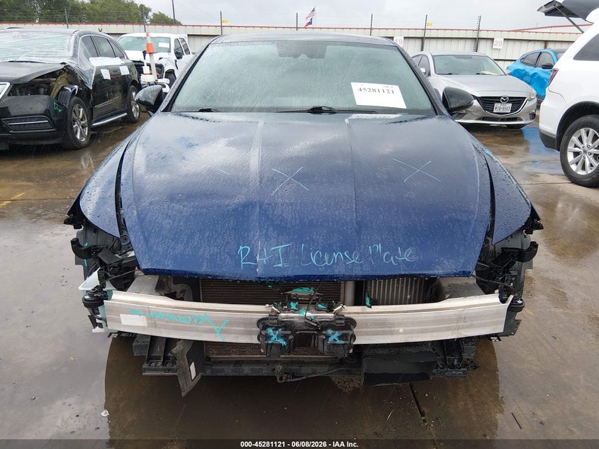 2020 Hyundai Sonata VIN 5NPEJ4J23LH042731 IAAI salvage auction — FRONT END, Original (Texas), sold $5,600 on 2026-07-21 (photo 6)