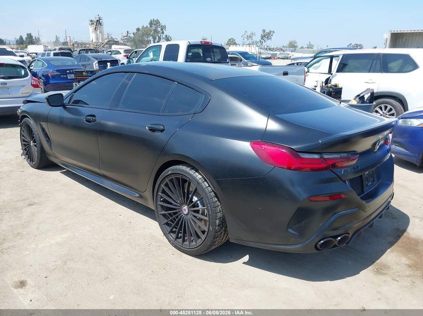 2022 BMW Alpina B8 Gran Coupe VIN WBAGX0C10NCH75290 IAAI salvage auction — Front End, Clear (Arizona), sold $32,000 on 2026-09-04 (photo 3)