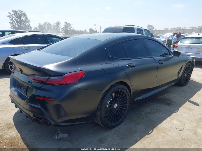 2022 BMW Alpina B8 Gran Coupe VIN WBAGX0C10NCH75290 IAAI salvage auction — Front End, Clear (Arizona), sold $32,000 on 2026-09-04 (photo 4)