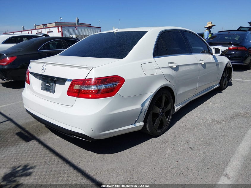 2010 Mercedes-benz E-class VIN WDDHF5GB6AA051882 IAAI salvage auction — FRONT END, Salvage (California), sold $325 on 2026-07-23 (photo 4)