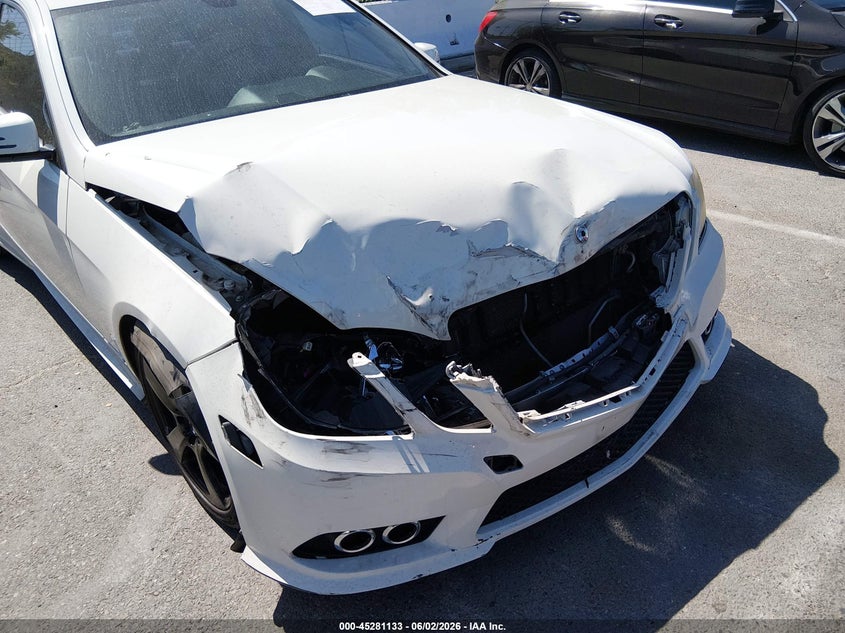 2010 Mercedes-benz E-class VIN WDDHF5GB6AA051882 IAAI salvage auction — FRONT END, Salvage (California), sold $325 on 2026-07-23 (photo 6)