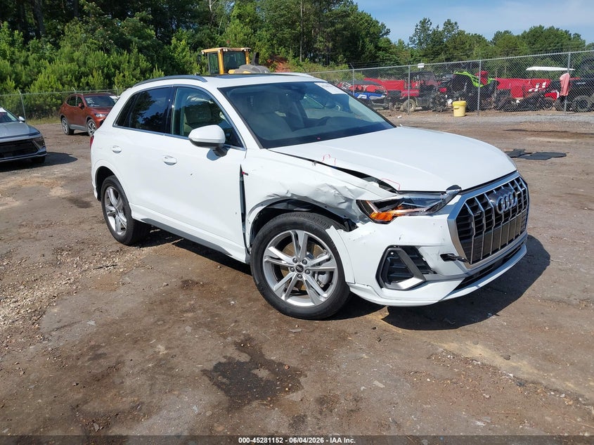 2022 Audi Q3 VIN WA1EECF31N1045406 — IAAI salvage auction photo