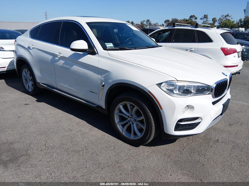 2016 BMW X6 VIN 5UXKU0C5XG0F92622 IAAI salvage auction — NORMAL WEAR, Salvage Title - Dealer (California), sold $6,800 on 2026-07-09 (photo 1)