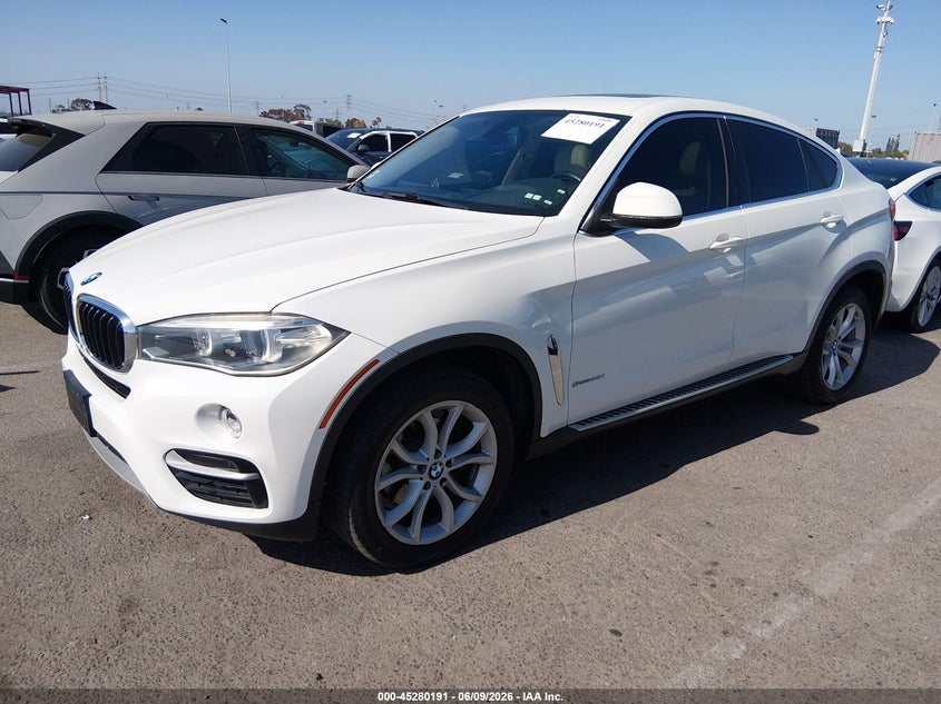 2016 BMW X6 VIN 5UXKU0C5XG0F92622 IAAI salvage auction — NORMAL WEAR, Salvage Title - Dealer (California), sold $6,800 on 2026-07-09 (photo 2)