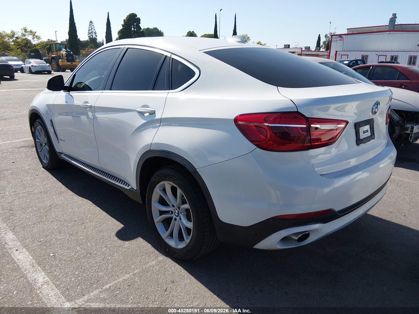 2016 BMW X6 VIN 5UXKU0C5XG0F92622 IAAI salvage auction — NORMAL WEAR, Salvage Title - Dealer (California), sold $6,800 on 2026-07-09 (photo 3)