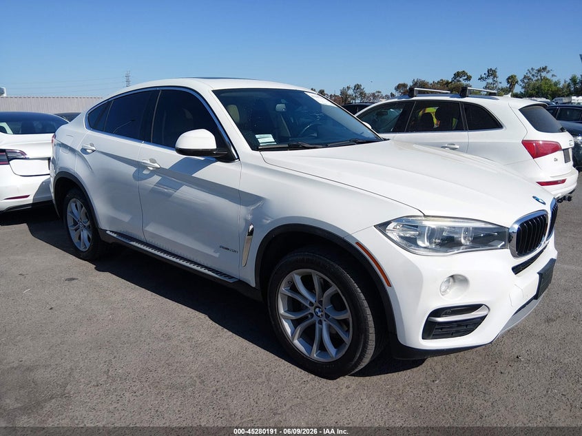 2016 BMW X6 VIN 5UXKU0C5XG0F92622 IAAI salvage auction — NORMAL WEAR, Salvage Title - Dealer (California), sold $6,800 on 2026-07-09 (photo 6)