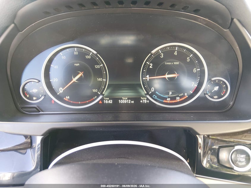 2016 BMW X6 VIN 5UXKU0C5XG0F92622 IAAI salvage auction — NORMAL WEAR, Salvage Title - Dealer (California), sold $6,800 on 2026-07-09 (photo 7)
