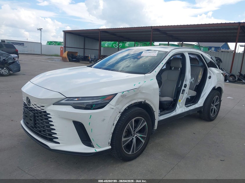 2023 Lexus Rx VIN JTJCHMAA8P2001168 IAAI salvage auction — SIDE, Original (Texas), sold $19,300 on 2026-07-17 (photo 2)