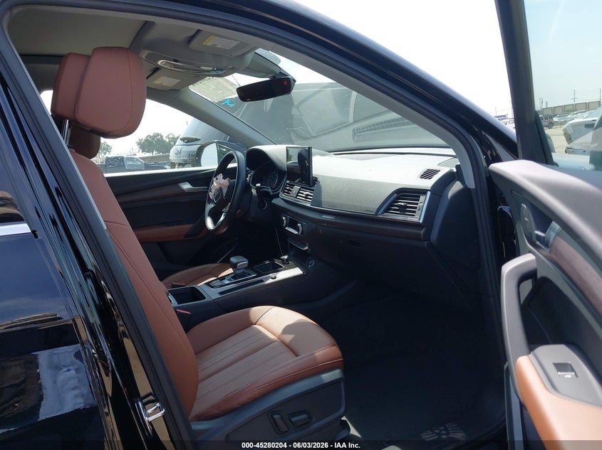 2022 Audi Q5 VIN WA1ABAFYXN2110061 IAAI salvage auction — LEFT FRONT, Salvage (California), sold $12,100 on 2026-07-15 (photo 5)