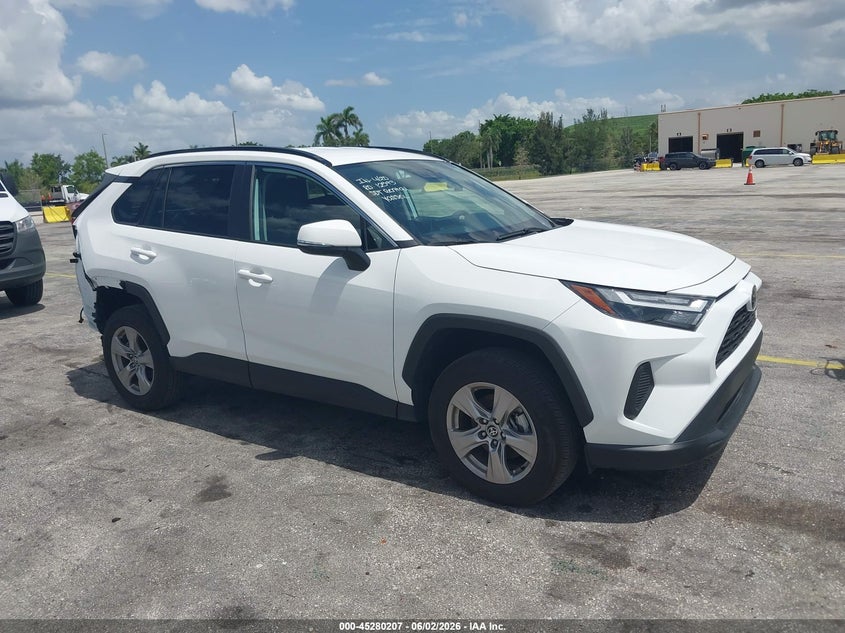 2025 Toyota Rav 4 VIN 2T3W1RFV7SC312136 IAAI salvage auction — REAR END, Wait Title, sold $15,100 on 2026-10-01 (photo 1)