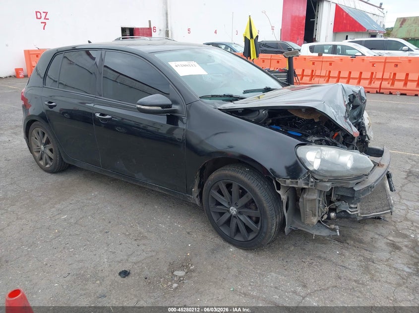 2011 Volkswagen Golf VIN WVWNM7AJ2BW141114 IAAI salvage auction — FRONT END, Salvage (Oregon), sold $350 on 2026-08-13 (photo 1)