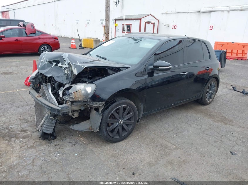 2011 Volkswagen Golf VIN WVWNM7AJ2BW141114 IAAI salvage auction — FRONT END, Salvage (Oregon), sold $350 on 2026-08-13 (photo 2)