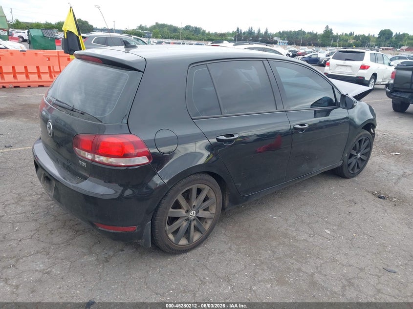 2011 Volkswagen Golf VIN WVWNM7AJ2BW141114 IAAI salvage auction — FRONT END, Salvage (Oregon), sold $350 on 2026-08-13 (photo 4)