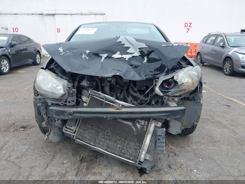 2011 Volkswagen Golf VIN WVWNM7AJ2BW141114 IAAI salvage auction — FRONT END, Salvage (Oregon), sold $350 on 2026-08-13 (photo 6)