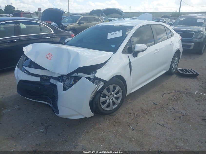 2023 Toyota Corolla VIN 5YFB4MDE1PP024382 IAAI salvage auction — FRONT END, Salvage (Texas), sold $2,900 on 2026-07-29 (photo 2)