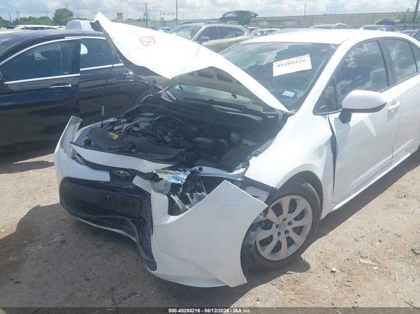 2023 Toyota Corolla VIN 5YFB4MDE1PP024382 IAAI salvage auction — FRONT END, Salvage (Texas), sold $2,900 on 2026-07-29 (photo 6)