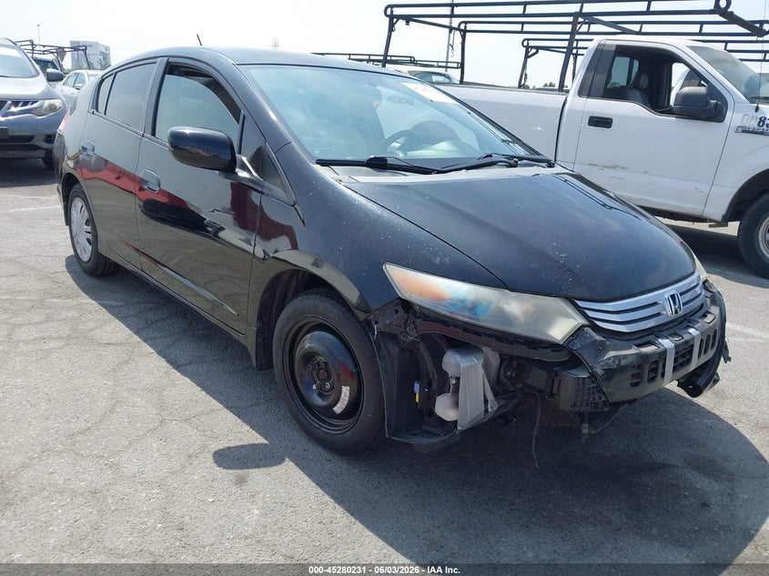 2011 Honda Insight VIN JHMZE2H5XBS004485 IAAI salvage auction — FRONT END, Salvage (California), sold $700 on 2026-07-23 (photo 1)