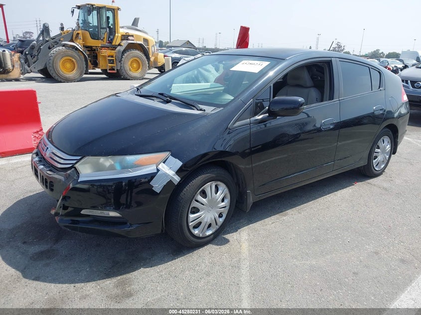 2011 Honda Insight VIN JHMZE2H5XBS004485 IAAI salvage auction — FRONT END, Salvage (California), sold $700 on 2026-07-23 (photo 2)