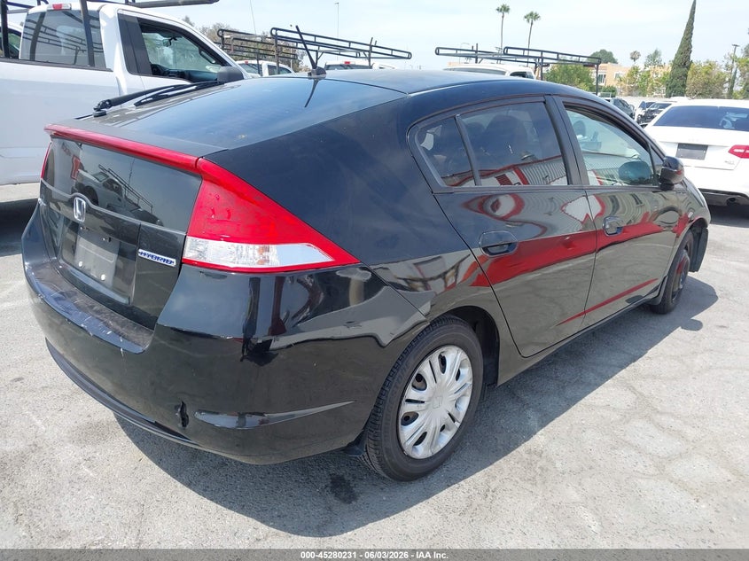 2011 Honda Insight VIN JHMZE2H5XBS004485 IAAI salvage auction — FRONT END, Salvage (California), sold $700 on 2026-07-23 (photo 4)