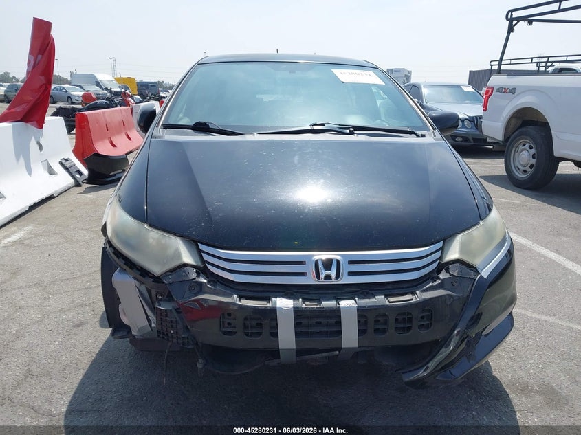 2011 Honda Insight VIN JHMZE2H5XBS004485 IAAI salvage auction — FRONT END, Salvage (California), sold $700 on 2026-07-23 (photo 6)