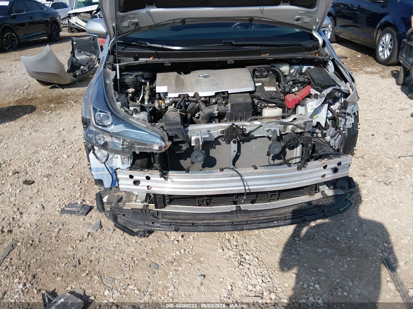 2021 Toyota Prius VIN JTDL9MFU4M3030675 IAAI salvage auction — FRONT END, Salvage Title, sold $5,500 on 2026-07-23 (photo 6)